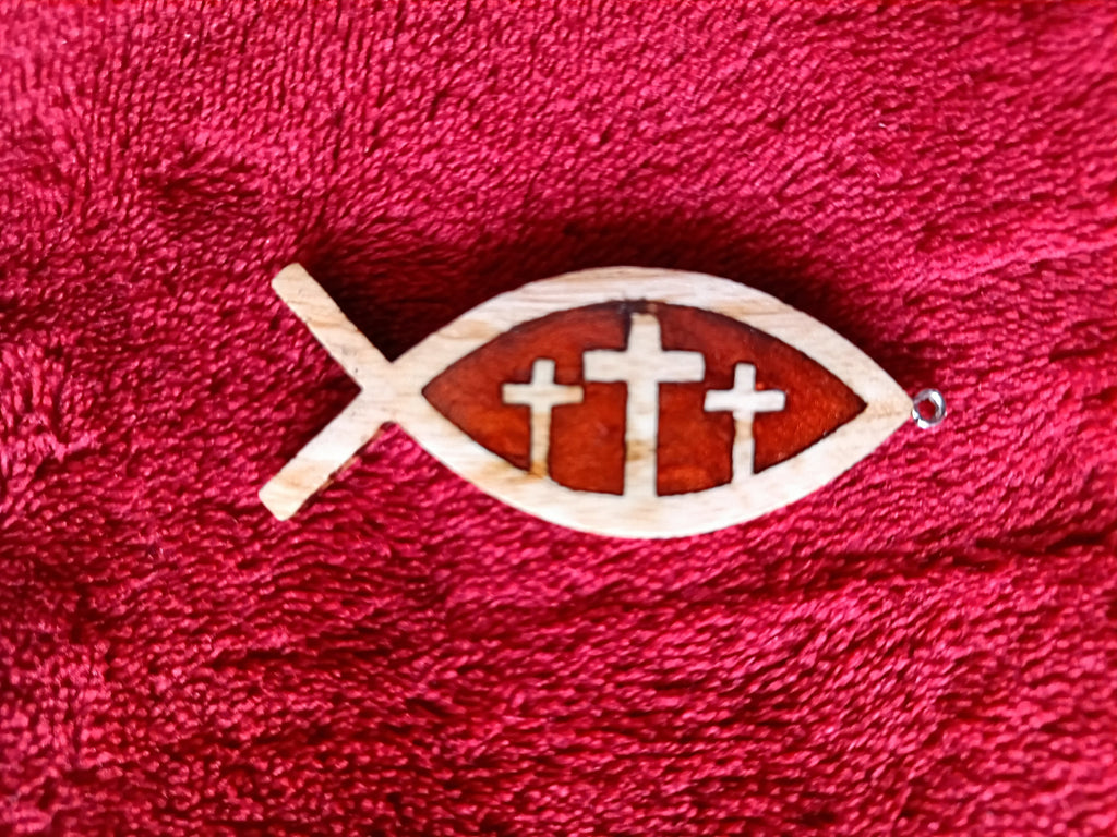 Pandativ pentru chei "fish'n'crosses"